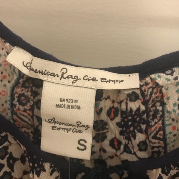 American Rag Floral Open-Shoulder Flowy Dress - Picture 3 of 4